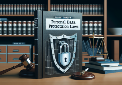 Recent Trends in Personal Data Protection Laws from a Legal Perspective